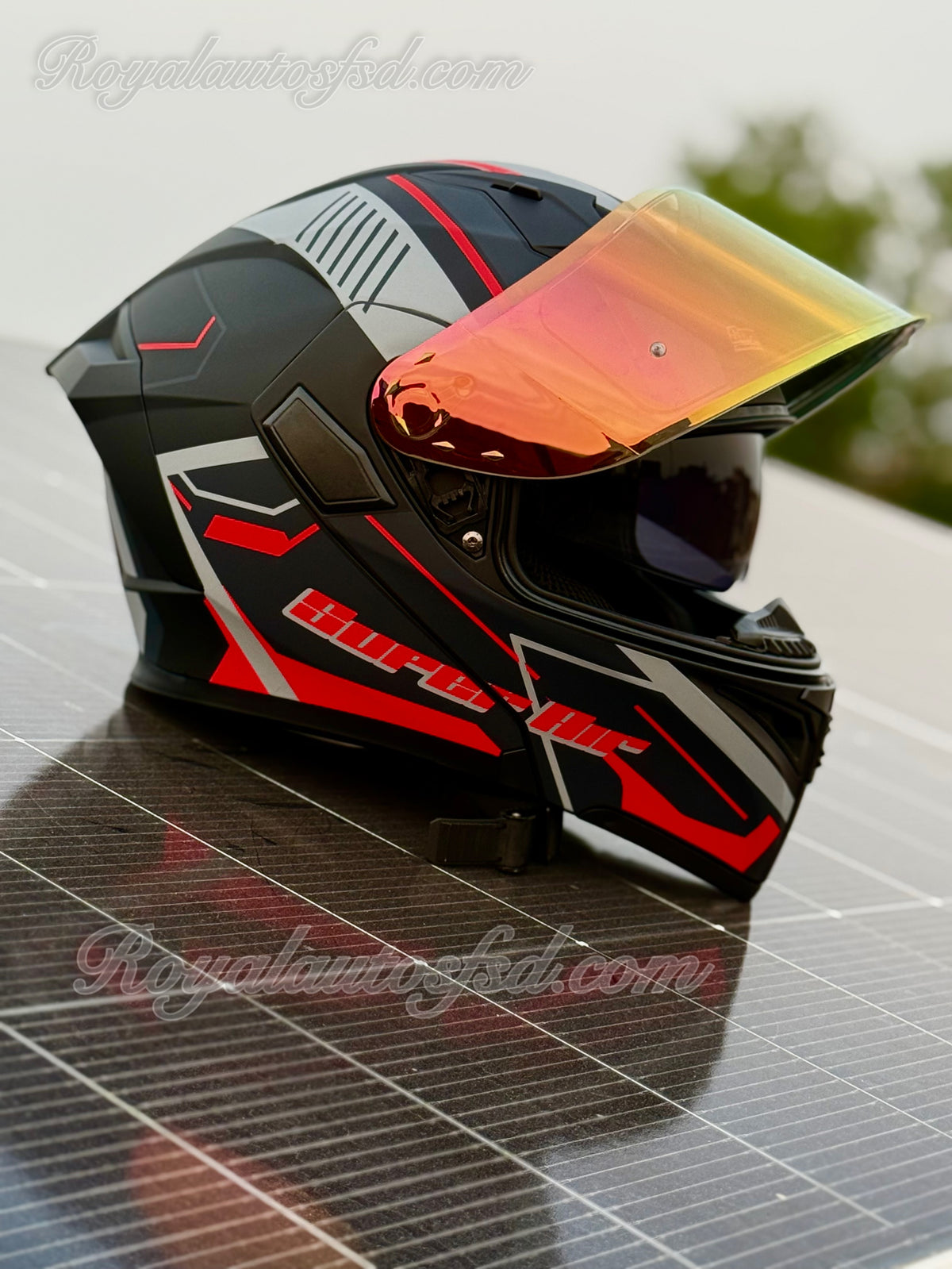 Azadi Deal 🇵🇰Super Air 918 Pro DOT Certified Helmet 6-Piece Azadi Deal – Bluetooth, Apex Gloves & Accessories 10% Payment Must advance for order confirmation