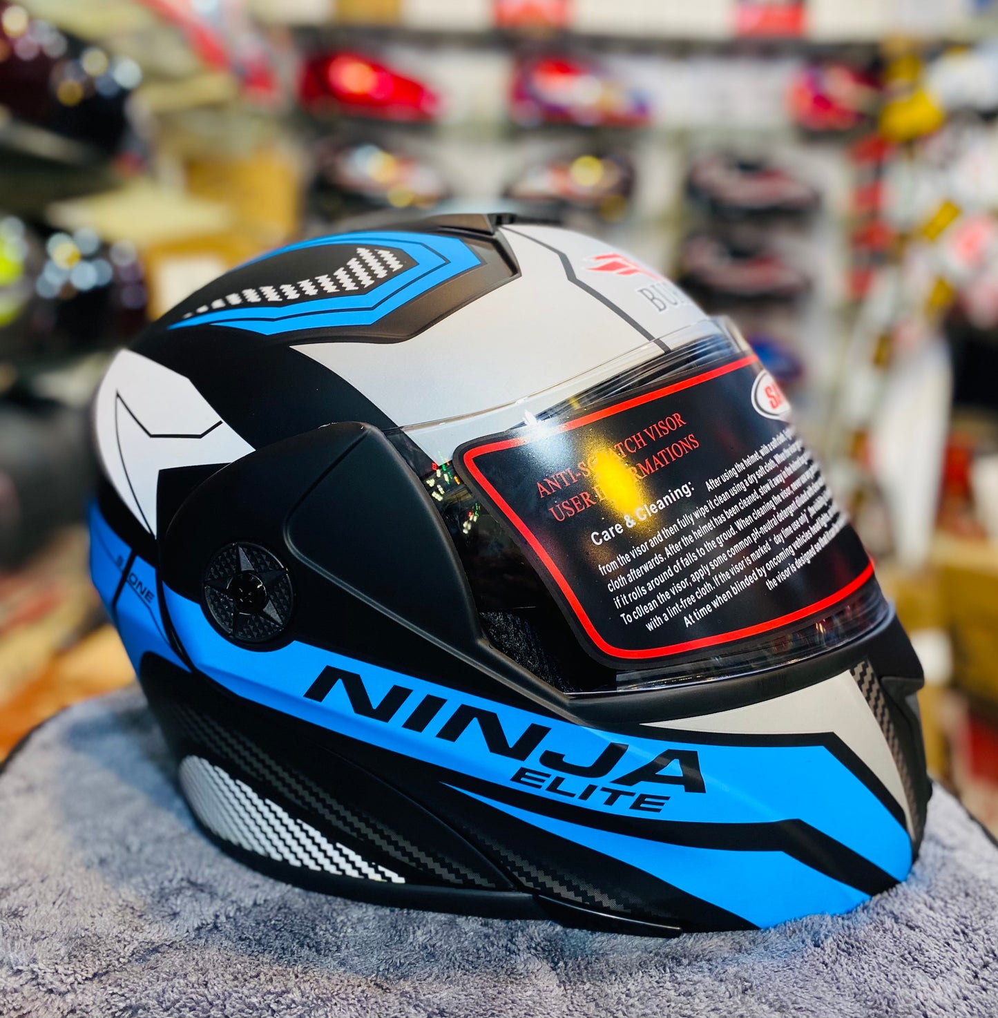 Imported Flip up modular helmet