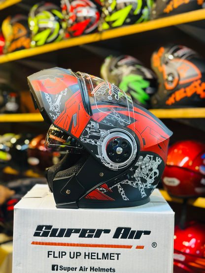 Superair 275 Helmet ABS quality unbreakable & washable padding ( Made in Pakistan 🇵🇰 )