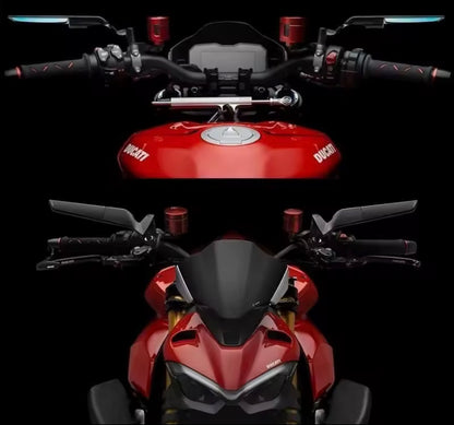 Wing mirrors led light metal body with  every bike fitting . Motorcycle Side View Mirror Wings Rearview Mirror Rotatable Aluminum Side Mirrors 8/10mm Motorcycle Universal Accessories