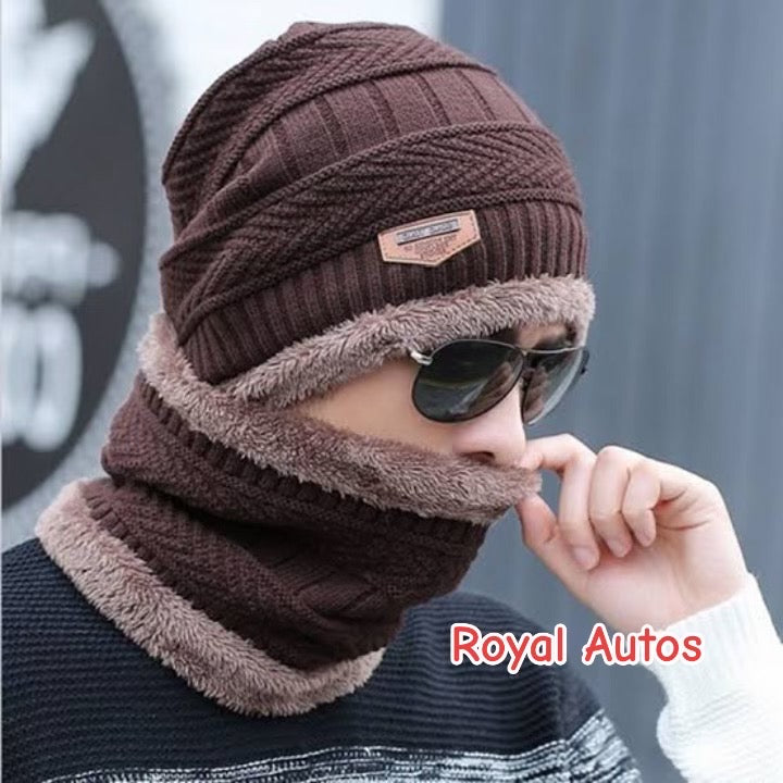 Hat & Neck warmer Winter Cap (unisex)