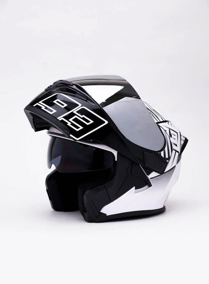 Vector 254 DOT certified Flip up helmet washable paddings
