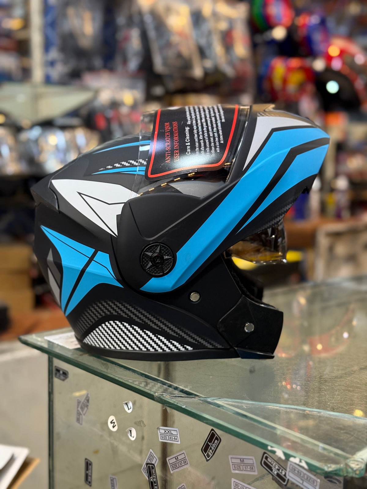 Imported Flip up modular helmet