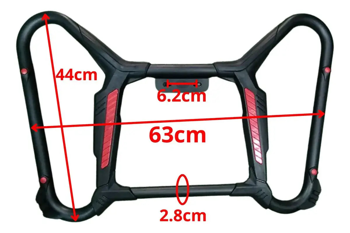 New Motorcycle Safe guard E102 Universal fitting Heavy Duty With Anti Rust ABS Coating  FOR YAMAHA YBR , YBR-G, YBZ , HONDA CB150F, HONDA CB125F, GR150, GS150 Leg Guard (imported)