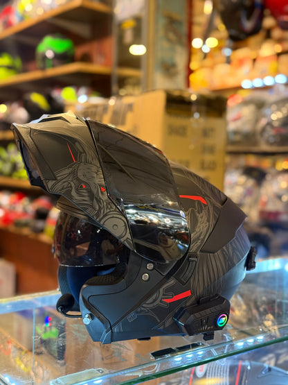 Superair Sp912 DOT certified with Waterproof Bluetooth Helmet