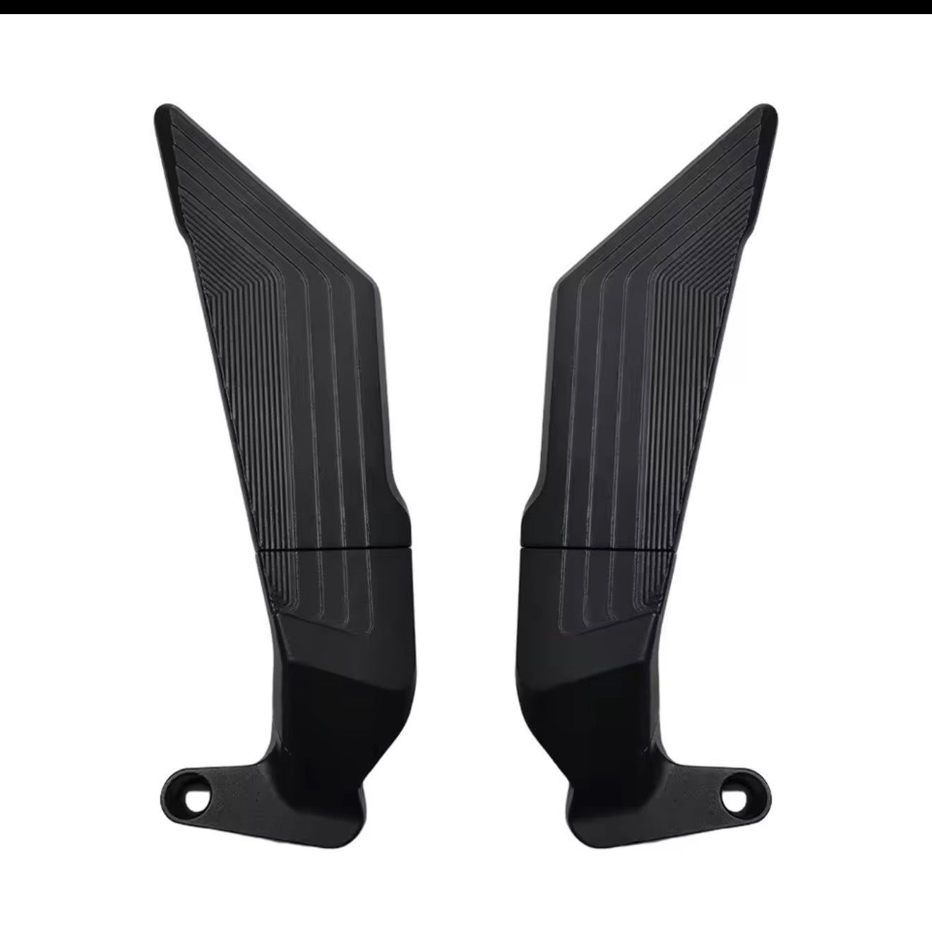 Wing mirrors metal body with  every bike fitting . Motorcycle Side View Mirror Wings Rearview Mirror Rotatable Aluminum Side Mirrors 8/10mm Motorcycle Universal Accessories