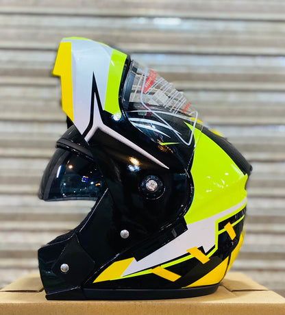 SuperAir 250 Flip up helmet Duel visor washable Padds nonreflection visor