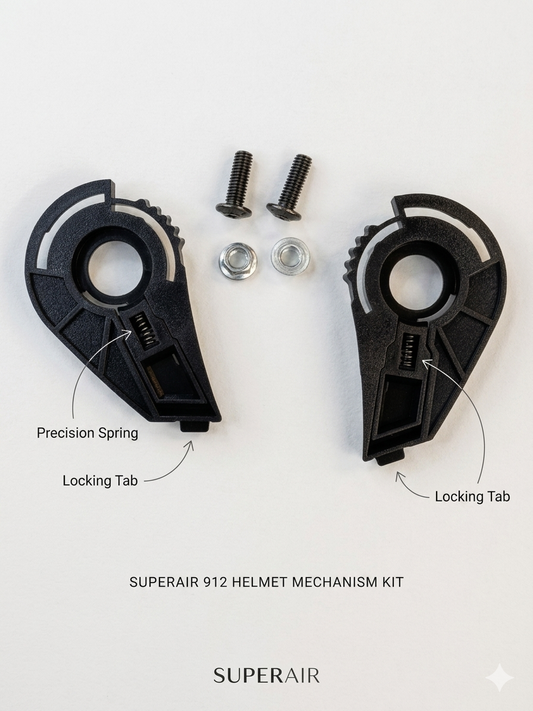 Superair 912 & 915 Premium Replacement Visor Mechanism Kit