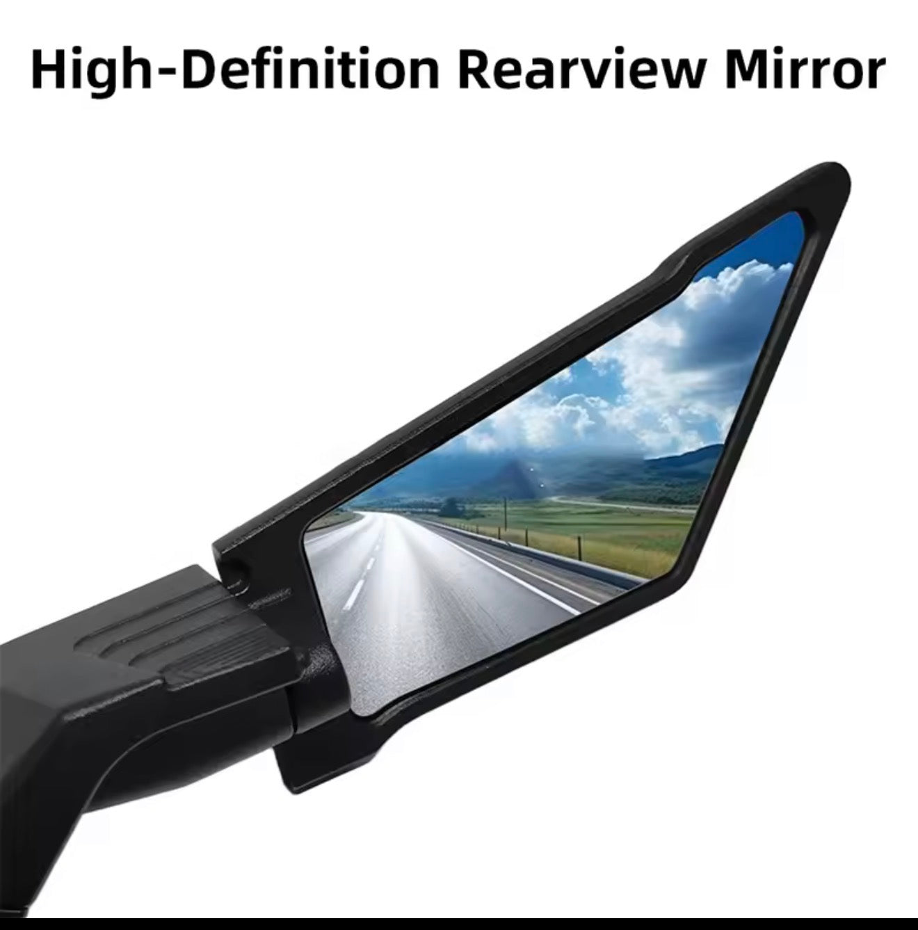 Wing mirrors metal body with  every bike fitting . Motorcycle Side View Mirror Wings Rearview Mirror Rotatable Aluminum Side Mirrors 8/10mm Motorcycle Universal Accessories
