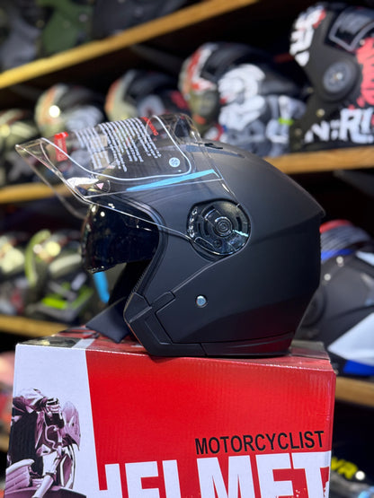 Jiekai 512 DOT certified Double Visor Helmet