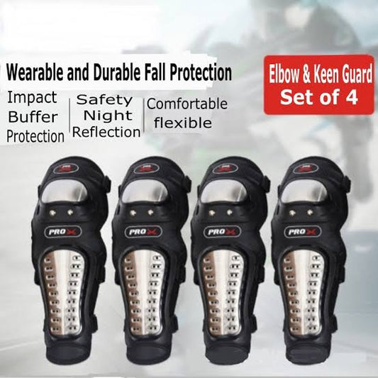 Alloy Stainless Steel Knee Guard Flexible Breathable Adjustable