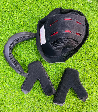Flip Up Helmet Padding  vector 242 , SuperAir 250 & 255 , Ozone 300 & 400 , v nice , YBR etc