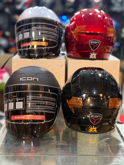 Icon 250 Scoty Cap helemt Motorcycle Open Face Helmet , Cap helemt