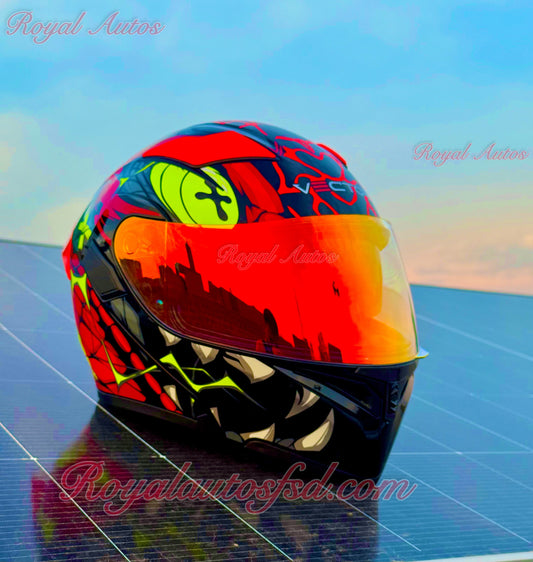 Vector 254 Prime with Polarise Visor  DOT certified Helmet Modular helmet