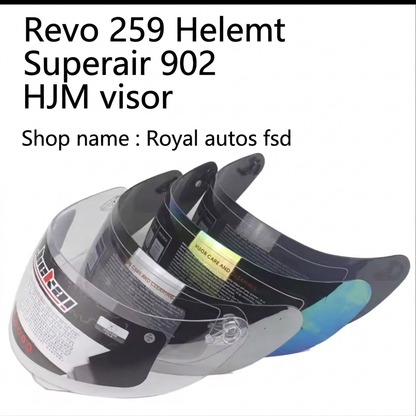 Visor Of superair 902 & Revo 259 Helmet & JHM Helmet DOT