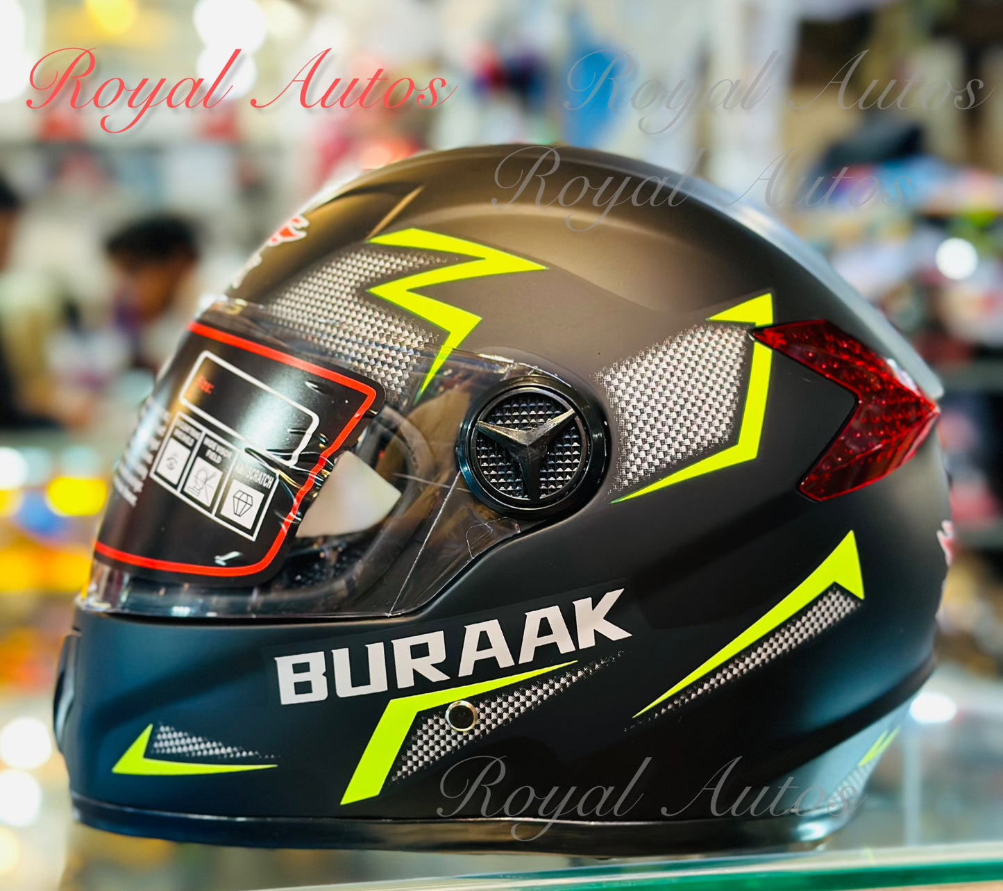 Buraak & Vector 905 Full face Imported Helmet large size top quality