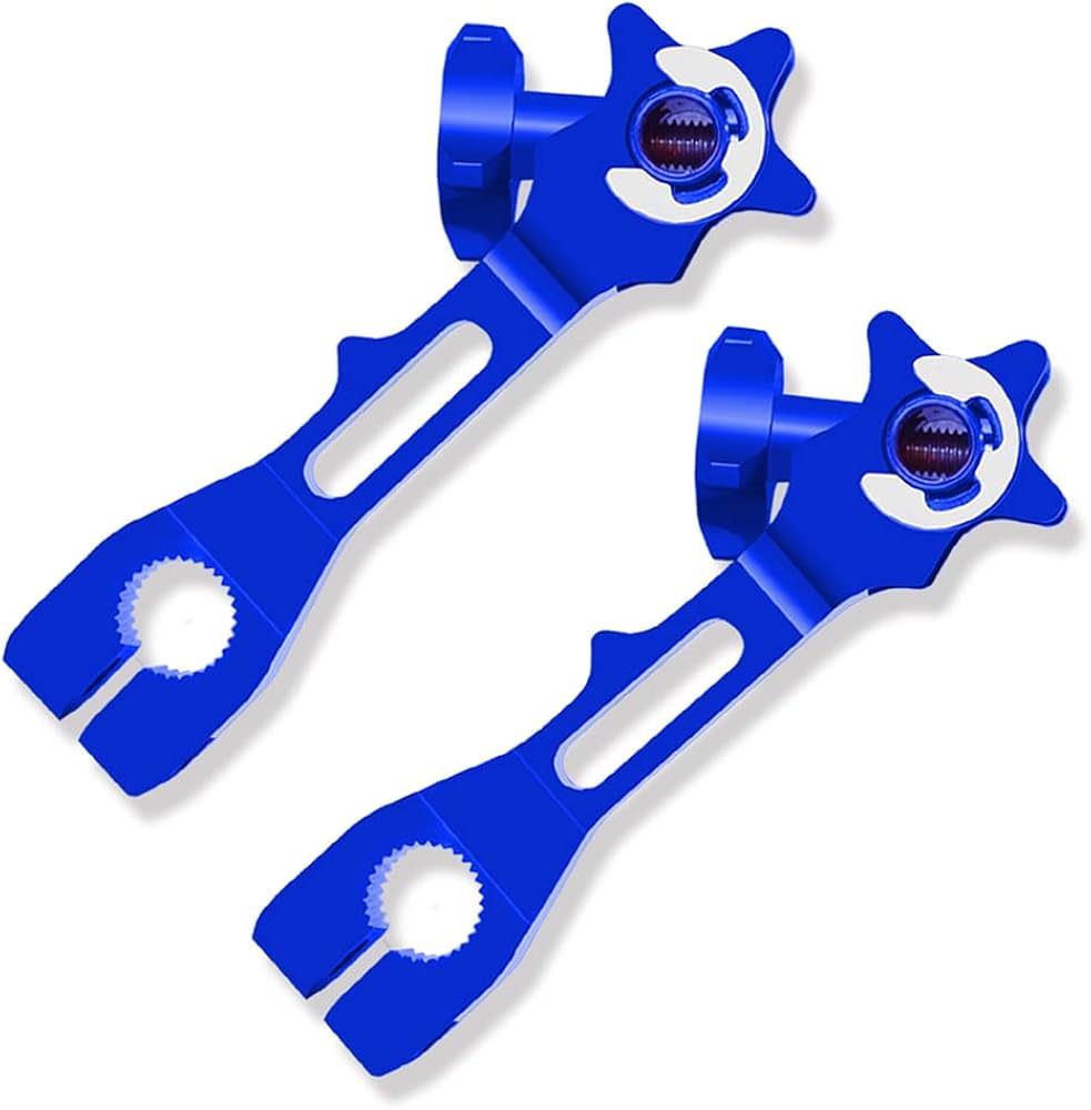 Pair of Break Killi set   Motorcycle Rear Brake Rocker CNC Adjustable Tension Lever Motorbike Pit Dirt Bike ATV Universal Modification Part Accessories