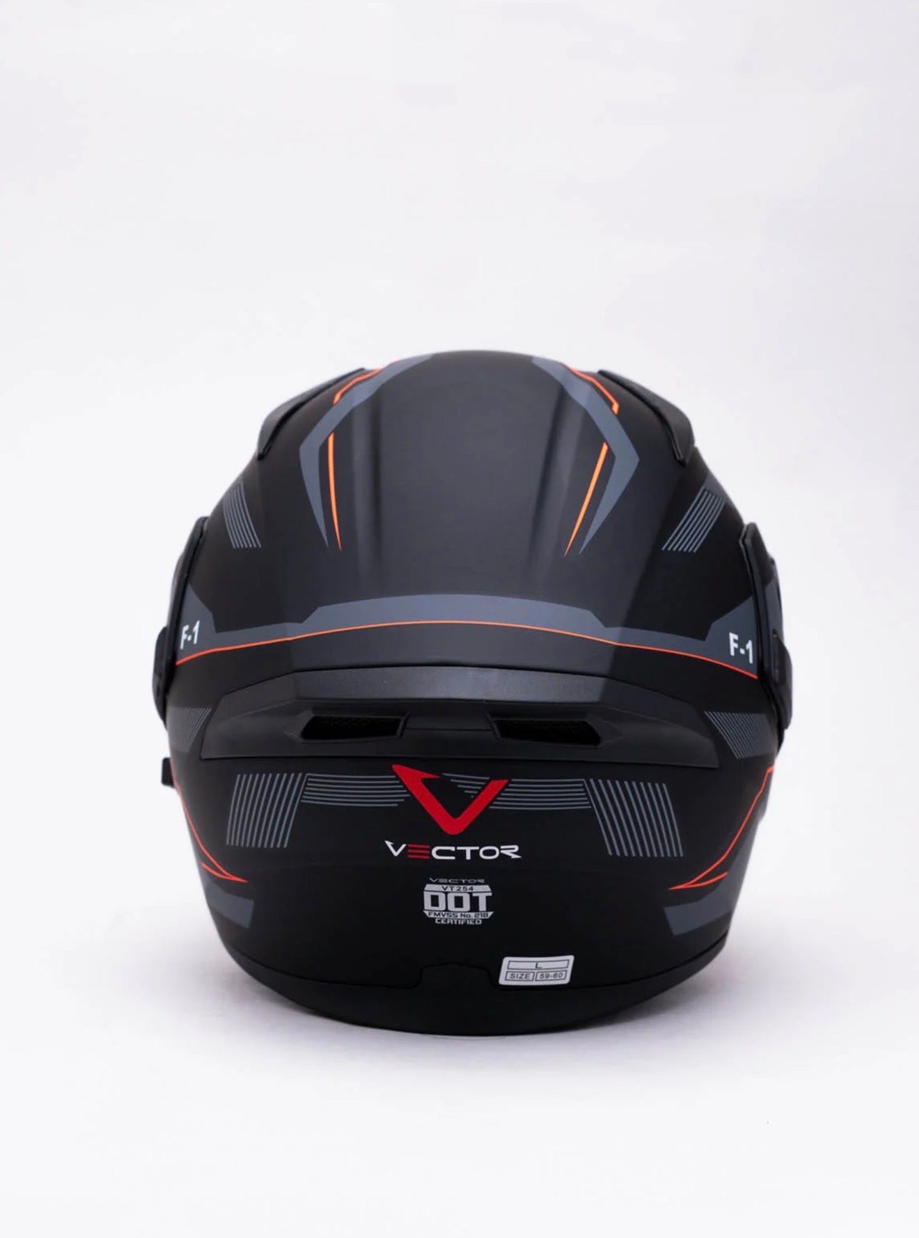 Vector 254 F1 with Vector Bike Bluetooth DOT certified Helmet