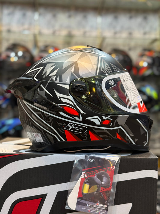 ID spartan limited Addition DOT certified helmet