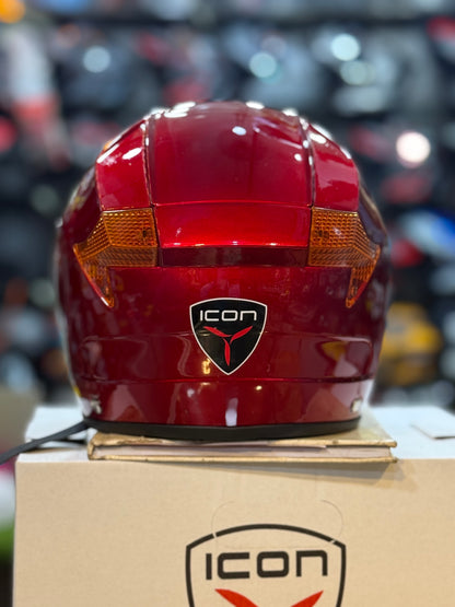 Icon 250 Scoty Cap helemt Motorcycle Open Face Helmet , Cap helemt