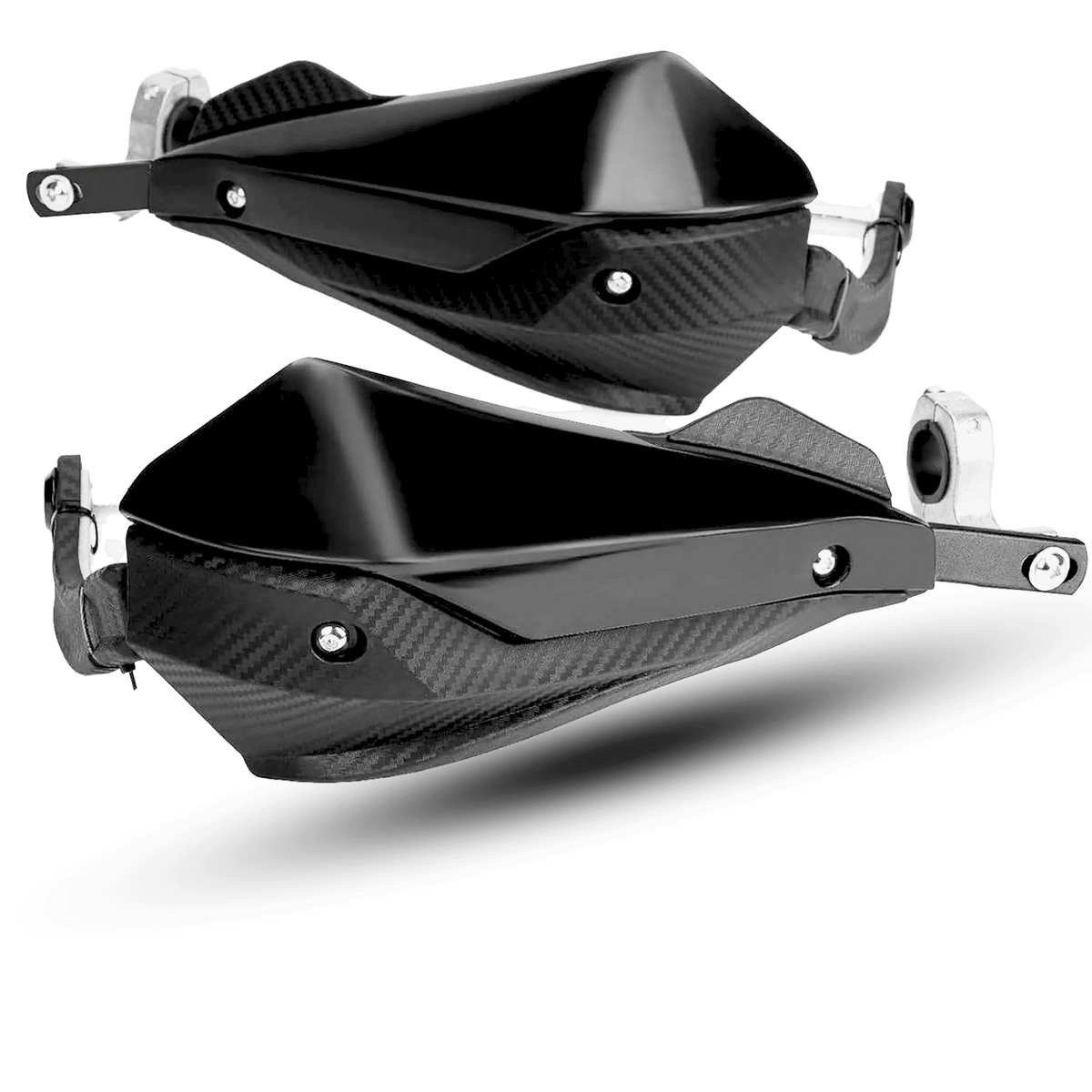 HAND GUARD METAL CARBON FIBER LEVER PROTECTOR MOTORCYCLE BIKE