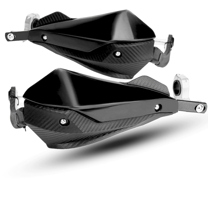 HAND GUARD METAL CARBON FIBER LEVER PROTECTOR MOTORCYCLE BIKE