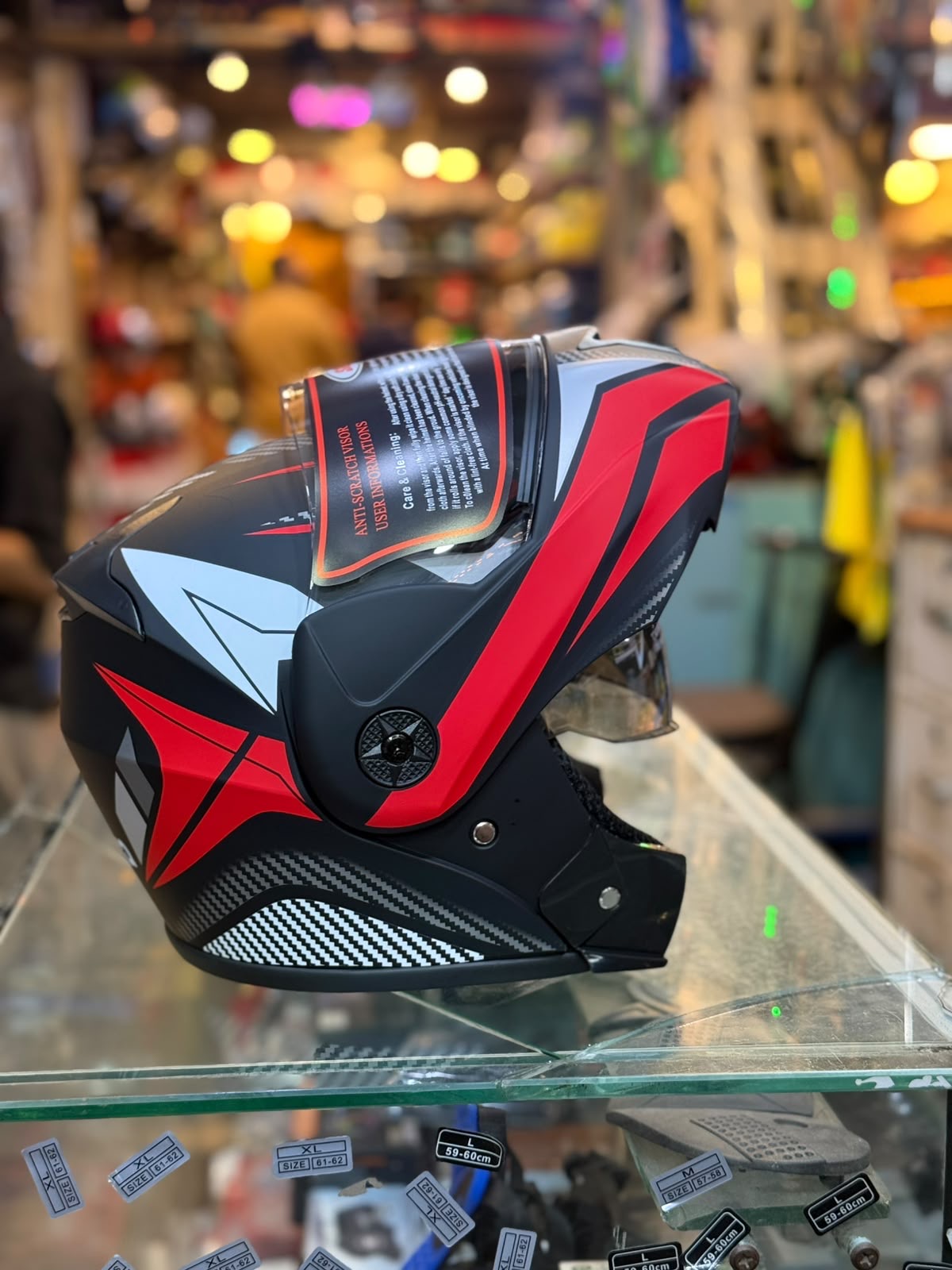 Imported Flip up modular helmet