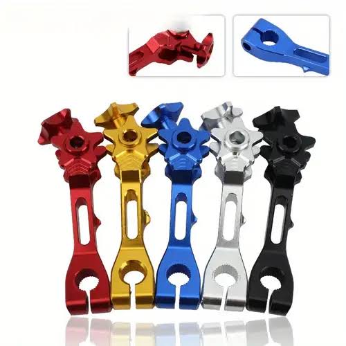 Pair of Break Killi set   Motorcycle Rear Brake Rocker CNC Adjustable Tension Lever Motorbike Pit Dirt Bike ATV Universal Modification Part Accessories