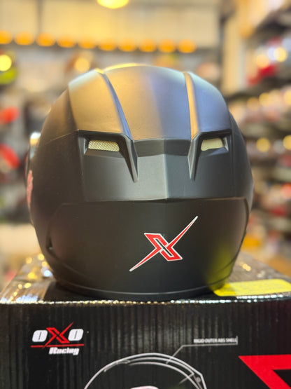 Oxo  Full face Helmet large size top quality unbreakable & Non reflection PC visor