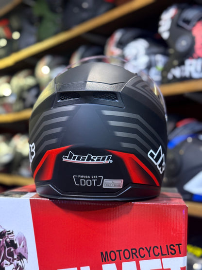 Jiekai 512 DOT certified Double Visor Helmet