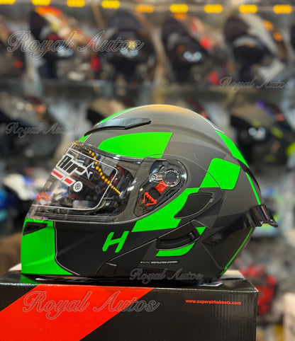 SuperAir 902 Helmet smart shape with Spoiler DOT certified Helmet SP902