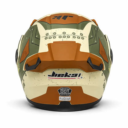 Jiekai JK902 – DOT Certified – Flip Up – Dual Visor – Built In Spoiler – Ventilation