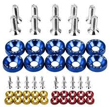 JDM Style Dress Up Aluminum Nuts 10pcs nuts cover For motorcycle China imported