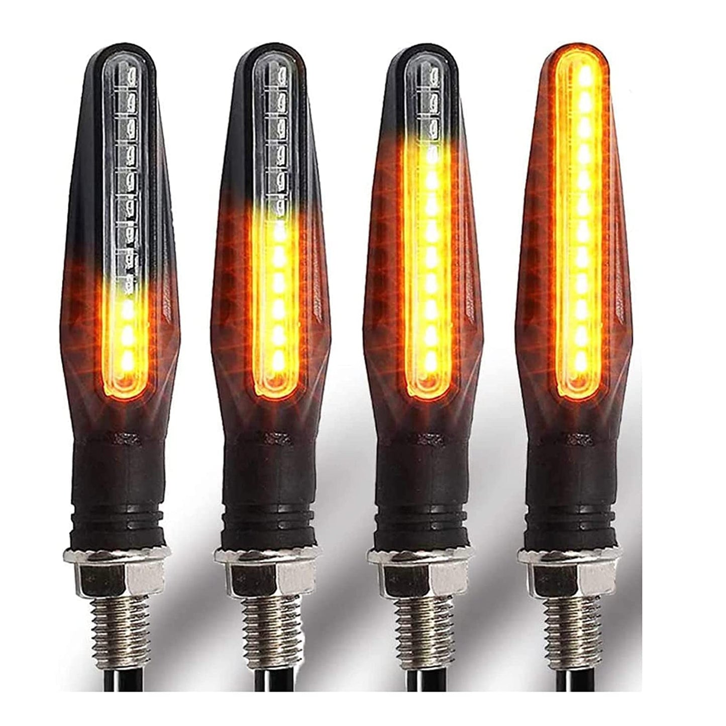 4 pice Universal Motorcycle Runing OD style  Turn Signal Light LED Indicator