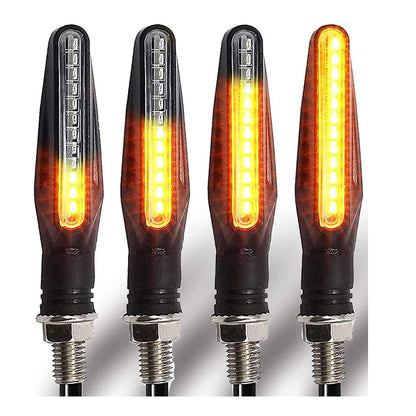 4 pice Universal Motorcycle Runing OD style  Turn Signal Light LED Indicator