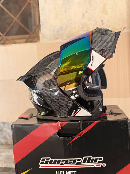 Superair SP915 ultra  Carbon DOT certified Helmet