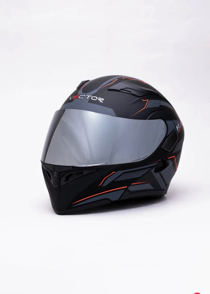 Vector 254 F1 with Vector Bike Bluetooth DOT certified Helmet