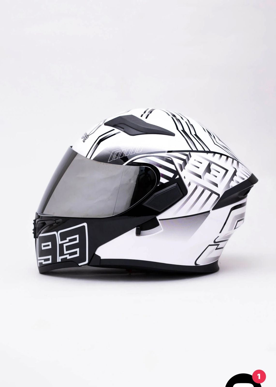 Vector 254 DOT certified Flip up helmet washable paddings
