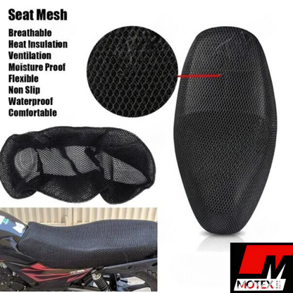 HeatProof Cool Motorcycle breathable 3D Seat Mesh Cover 10mm