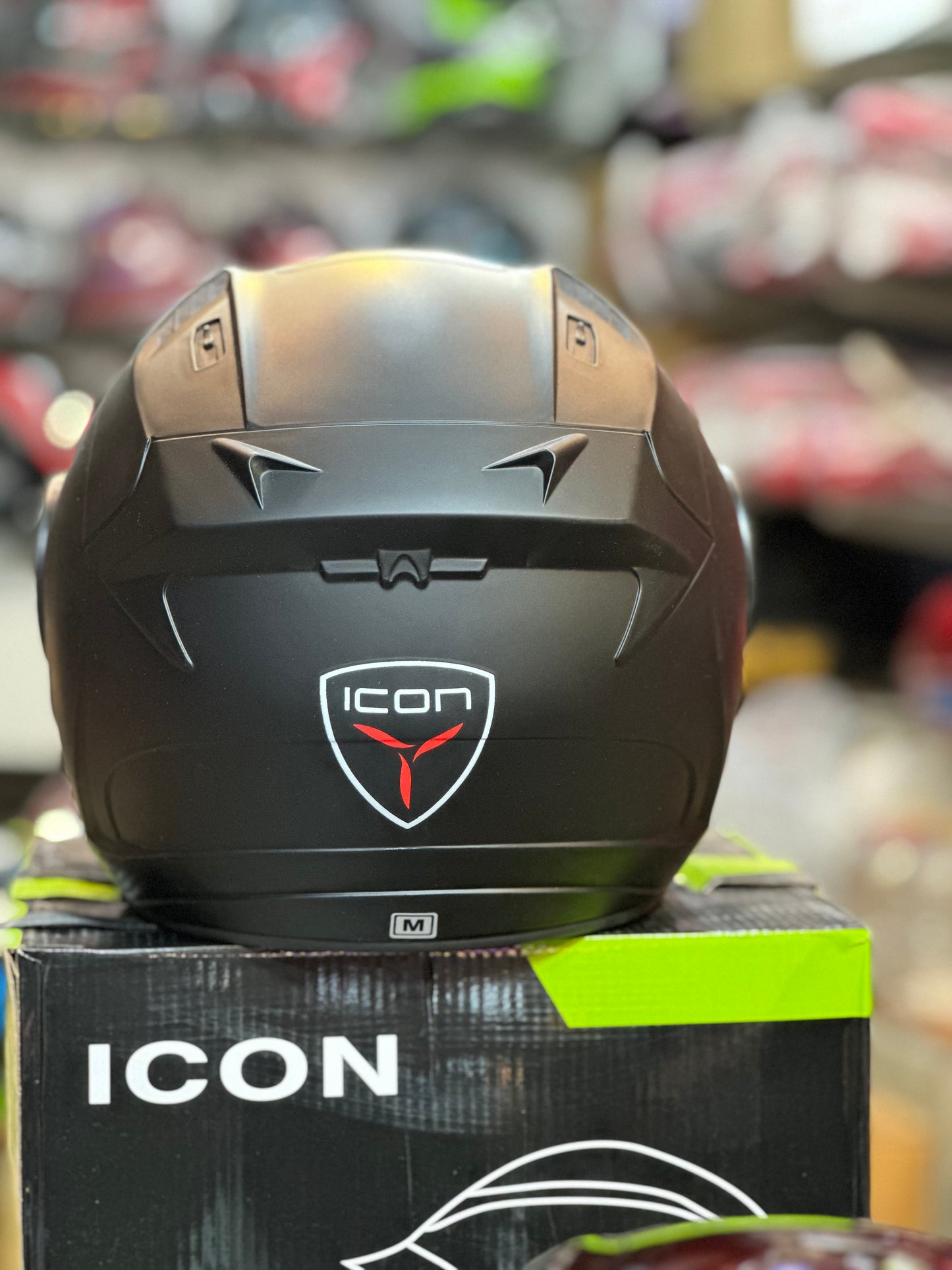 Buraak & iCon half face Helmet (imported ) matt black black