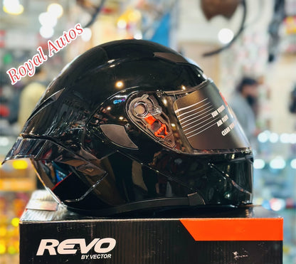 Revo VT 259 DOT  certified washable padding Duel visor