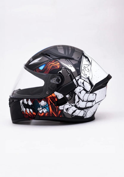 Vector 254 DOT certified Flip up helmet washable paddings