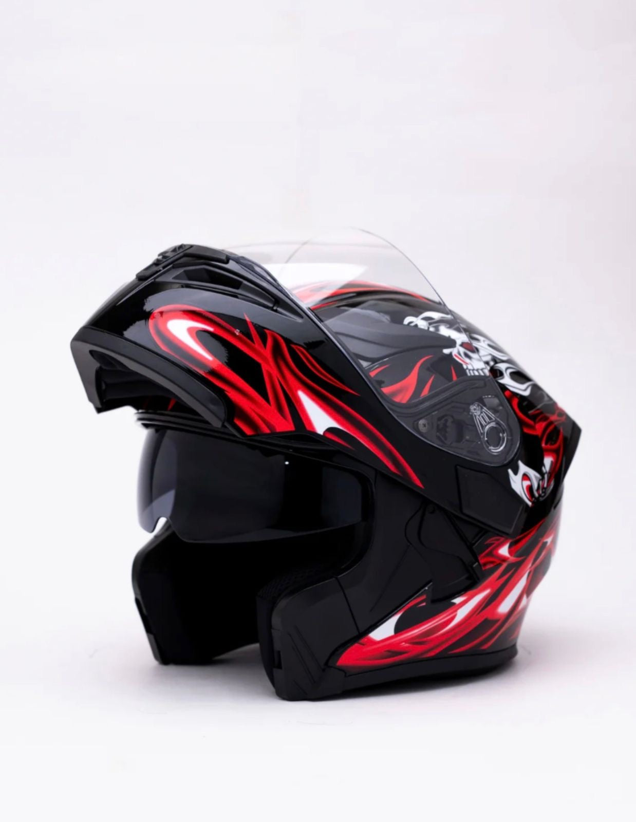 Vector 254 DOT certified Flip up helmet washable paddings