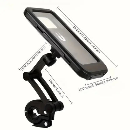 Rain-proof Phone Holder Bike Phone Mount for Motorcycle Universal Waterproof