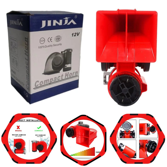 Jinja Universal Train Sound Horn - Cars & Motorcycles pressure Horn air
