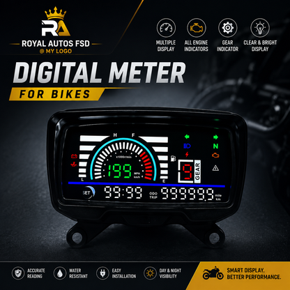 Digital Meter For CG 125