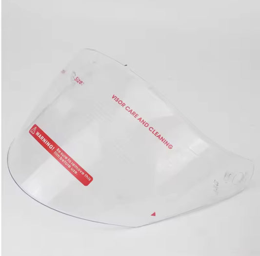 Visor Jiekai 512 Half face helemt DOt certified Transparent