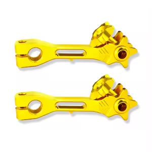 Pair of Break Killi set   Motorcycle Rear Brake Rocker CNC Adjustable Tension Lever Motorbike Pit Dirt Bike ATV Universal Modification Part Accessories
