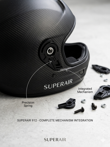 Superair 912 & 915 Premium Replacement Visor Mechanism Kit