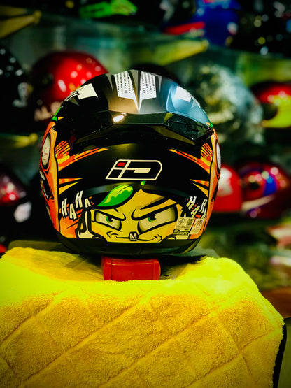 ID Spartan Full face ECE and TIS Certified helmet